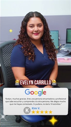 5 STAR REVIEW ALERT FOR EVELYN!