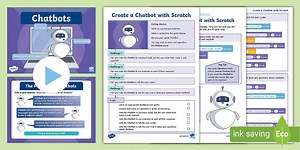 Chatbots PowerPoint Presentation - AI - KS2