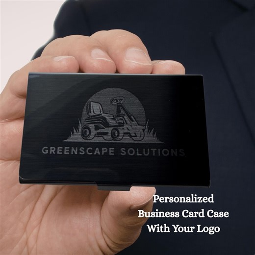 Stainless Steel Business Card Holder, Personalized Business Cards Case, New Worker Office Gifts - Etsy