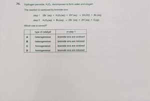 Hydrogen peroxide, \mathrm { H } _ { 2 } \mathrm { O } _ { 2 },... | Filo