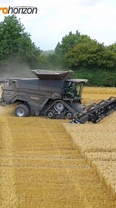 5.2M views · 53K reactions | FENDT 10T IdealDrive combine harvester in a field of wheat | Pro Horizon Farming Content | Facebook
