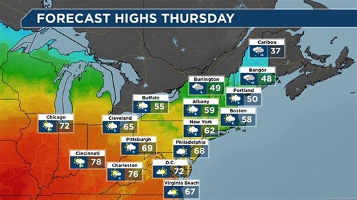 Your weather forecast: Northeast Region | Haystack News