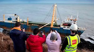 A 'ghost ship' has been found off the south coast of Ireland after drifting at sea for 18 months with no crew on board. | Sky News Australia