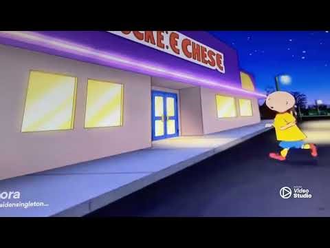 Caillou is refused to go to Chuck E. Cheese