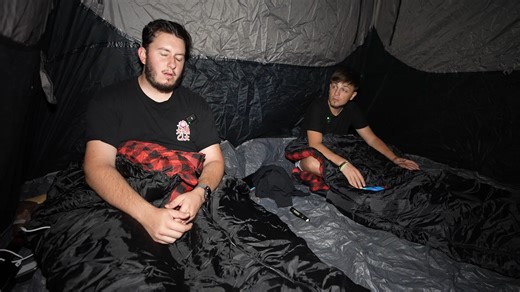 My TERRIFYING Camping Trip - The Most Scared Ive Been While Camping | Someone Is Outside My Tent! | Jasko
