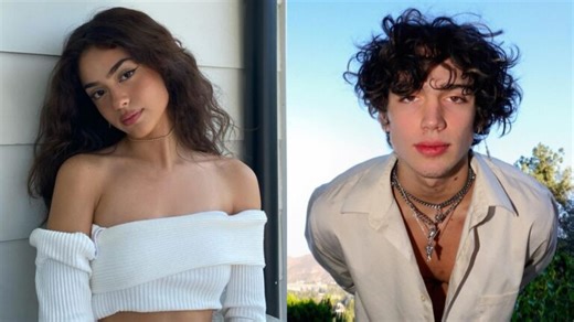 Nailea Devora responde rumores de relacionamento com Vinnie Hacker