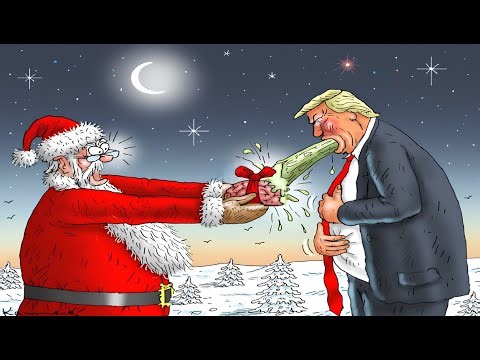 Funny American Political Cartoons | Trump Satire & Humor & Caricature | Daily Comics | December 21