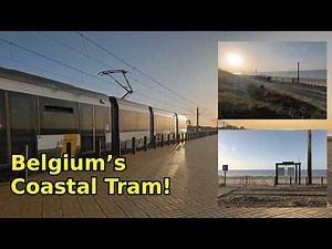Riding the World’s Longest Tram: The Amazing Kusttram Along Belgium’s Coast! 🚋🌊 Part 1