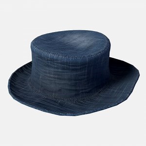 Denim Hat - 3D Model by Grishmanovskij Anton
