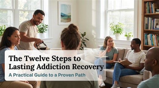 The 12 Steps Guide to Lasting Sobriety: A Complete Recovery Roadmap for Lifetime Healing