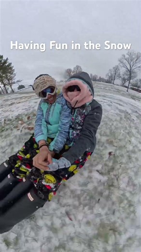 ❄️🛷 Having Fun in the Snow!
