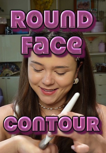 Contour Techniques for Round Face Makeup
