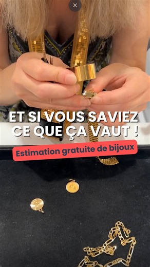 VOS BIJOUX VALENT PEUT-ÊTRE PLUS QUE VOUS NE PENSEZ !💍
