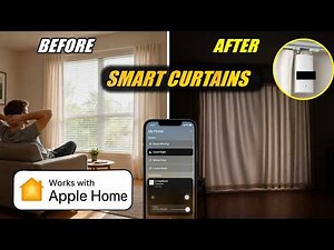 How to Install SmartWings Motorized Curtains | 70% Blackout Linen Drapery Review