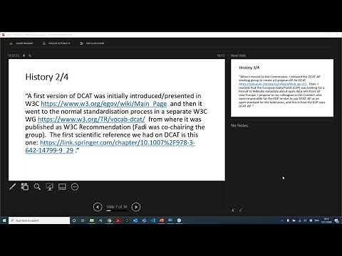 Introduction to the W3C Data Catalog Ontology (DCAT)