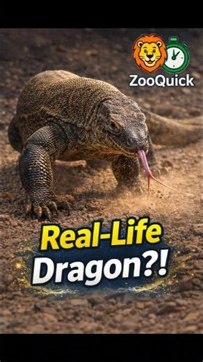 Monitor Lizard – The Real-Life Mini Dragon! 🦎🔥 | ZooQuick