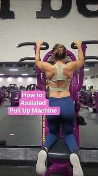 Planet Fitness Assisted Pull-Up Machine Tutorial for Beginners #planetfitness #pullups