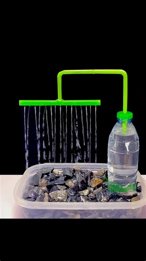 Non-Stop Water Flowing Bottle Project ASMR Video