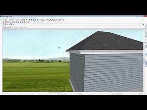 How to create exposed rafter tails in Home Designer Pro 2016