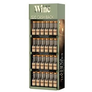[Hot Item] Beverages Bottles Display Wine Racks Metal Beer Drink Shelf Stand