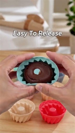 Silicone Mini Bundt Cake Pan Set, 36pcs Non-Stick Baking Mold, Easy Release for Cake, Jel