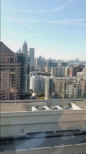 Atlanta skyline view