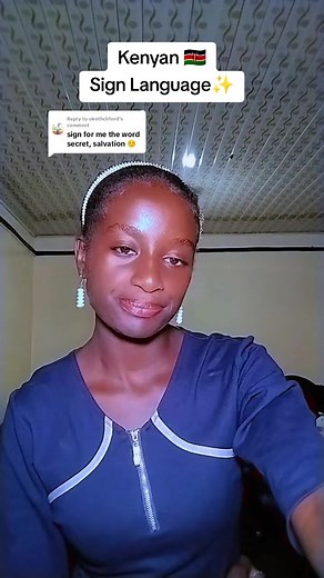 Replying to @okothcliford I'm back🤟🏾 #signlanguage #kenyansignlanguage #teachersoftiktok #wangarikangangi