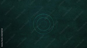 Radar screen background animation with scanning movement. Backdrop of science interface. Stock Video