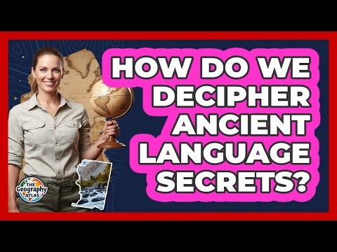 How Do We Decipher Ancient Language Secrets? - The Geography Atlas
