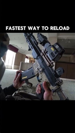 Fastest way to reload #airsoft #airsoftcqb #warzone #milsim #nerf #fakegun #combat #airsoftgun
