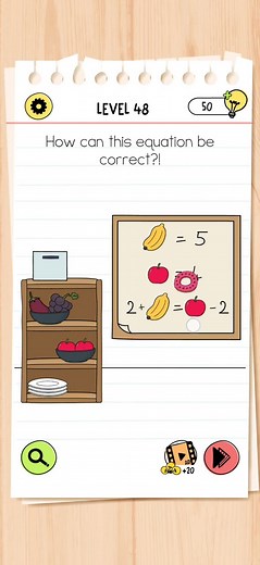 Brain Test 4 Level 48 | Brain Test 4 Level 48 How can this equation be correct?