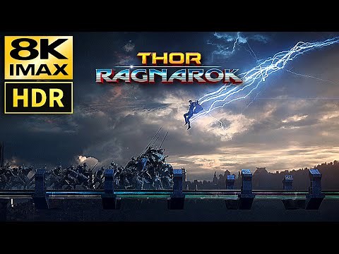 Thor Ragnarok • Led Zeppelin "Immigrant Song" • 8K IMAX HDR & HQ Sound