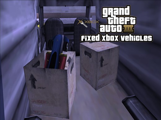 [III] Fixed XBOX Vehicles v1.0 addon