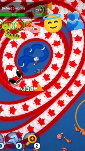 |🐍​"Unlocking the RAREST Skin in Worms Zone! 🐍"​"The Stealth Challenge: Can I Win Without Boosting?"