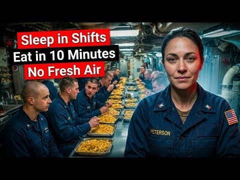 Underwater Life How Submarine Sailors Eat, Sleep, and Work for Months