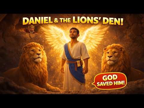 Trapped With HUNGRY LIONS! (Daniel 6) | Animated Bible Story for Kids