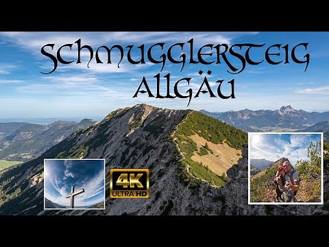 Allgäu - Schmugglersteig Oberjoch -Wandern in Bad Hindelang 4K