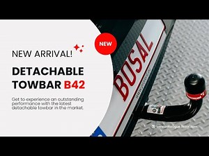 BOSAL - New Detachable Towbar B42