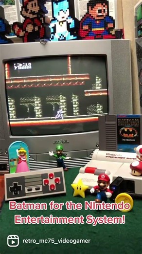 Batman for the Nintendo Entertainment System. #batman #nintendoentertainmentsystem