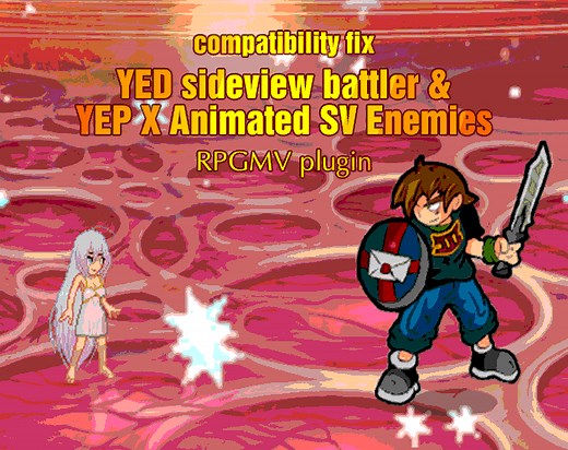 YED Sideview Battler & YEP Animated SV Enemies | Free Patch by Baby3