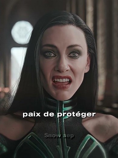 Hela Claims Her Throne (French Version) / Thor Ragnarok #shorts
