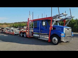 Introduction to the new 2025 Western Star 49X car hauler chassis with 60" bunk, 101" height.