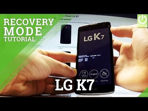 Recovery Mode LG K7 - Enter / Quit LG Recovery
