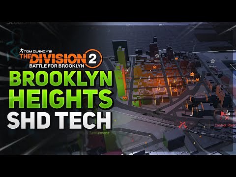 *GOTTA CATCH EM ALL* The Division 2: All 5 SHD Tech Locations in Brooklyn Heights...
