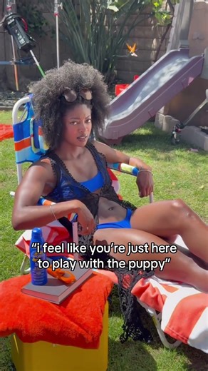Actress only did our commercial to play with dogs 🫣🐾