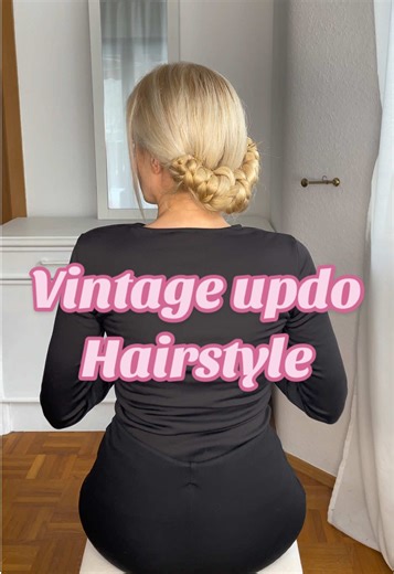 Vintage Updo Hairstyle Tips and Techniques