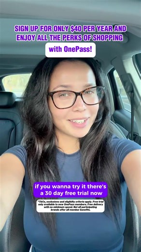 The membership I forget I’m using! From Click & Collect to Free Delivery, 365 day returns, and bonus Flybuys points - OnePass just makes life easier. ⭐️ #ad @OnePass #OnePass #OnePassItOn *T&Cs, exclusions and eligibility criteria apply. Free trial only available to new OnePass members. Free delivery with no minimum spend. Not all participating brands offer all member benefits. Visit OnePass.com.au for benefits and exclusions for each participating brand.