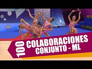 +100 COLABORACIONES de rutinas de conjunto con manos libres GIMNASIA RÍTMICA
