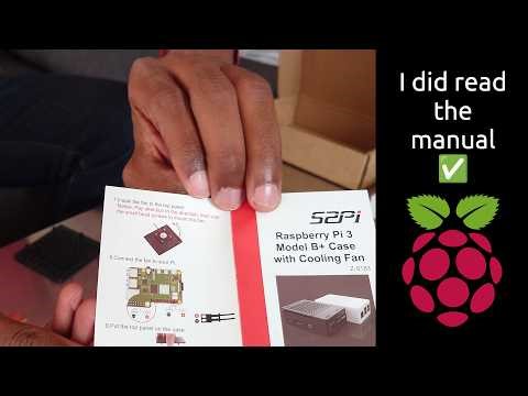 Raspberry Pi 3 | 02 - GeeekPi case, I did read the manual ✅