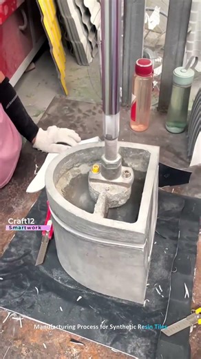 Manufacturing Process for Synthetic Resin Tiles